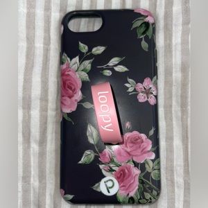 IPhone 8 loopy original roses case.